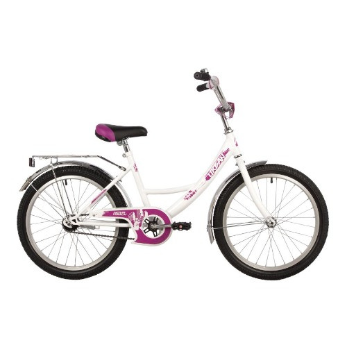 Велосипед Novatrack Urban 20" (без доп. колес) белый (2022) купить со ...