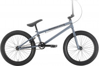 Велосипед Stark Madness BMX 4 серый/черный (2021)