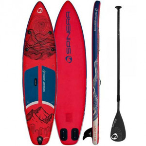 SUP-доска надувная с веслом Spinera Light 11&#039;2&quot; Bordeaux Red ULT (2022) 