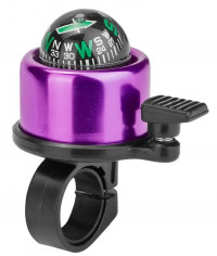 Звонок Stels 14A-04 с компасом фиолетовый