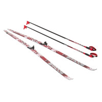 Комплект беговых лыж Brados 75 мм - 200 Wax LS Red