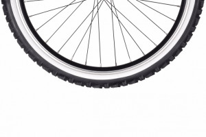 Покрышка CUBE TIRE 24&quot; черный/белый 