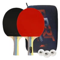 Набор для настольного тенниса MK T.T. Racket 5 stars (ракетки 2 шт., мяч 3 шт., формованный чехол)