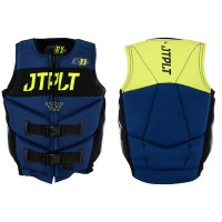 Спасательный жилет для гидроцикла неопрен мужской Jetpilot RX PWC Neo Vest ISO 50N Navy/Yellow S21 (210160)