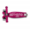 Самокат Micro Maxi Deluxe LED розовый светящиеся колеса - Самокат Micro Maxi Deluxe LED розовый светящиеся колеса