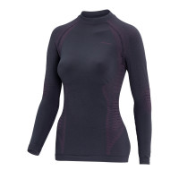 Футболка женская с длинным рукавом Accapi Polar Bear Long Sleeve Shirt Black/Cyclamen