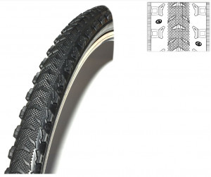 Велопокрышка Author 26"х2.10 ROCKET (2.5-4.5 Bar)  п/слик 27 TPI (50) 8-37596130 