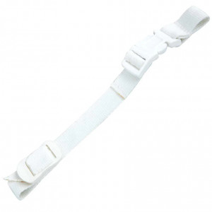Ремешок для шлема Bauer Replacement Quick Release Chin Strap white (1048089) 