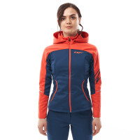Куртка с капюшоном Dragonfly Explorer 2.0 Woman coral/ocean