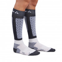Носки горнолыжные женские Fischer Alpine Comfort white-black