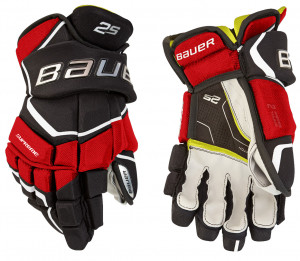 Перчатки Bauer Supreme 2S S19 SR Black/Red (1054615) 