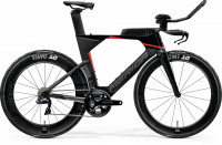 Велосипед Merida Time Warp TRI 10K 28" MetallicBlack/Ti-Flash Рама: L (2022)