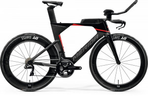 Велосипед Merida Time Warp TRI 10K 28&quot; MetallicBlack/Ti-Flash Рама: L (2022) 