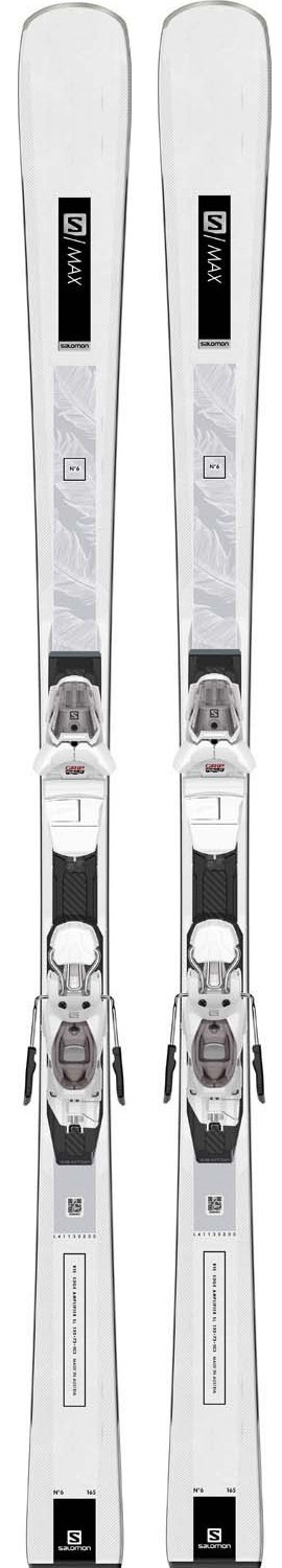 Горные лыжи Salomon E S/Max W 6 + крепления L10 GW L (2021) 