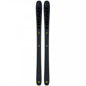 Горные лыжи Head Kore 93 black/yellow без креплений (2024) 