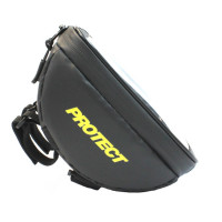 Велосумка на вынос руля Protect с отделением для смартфона 18.5x10x9 см черная