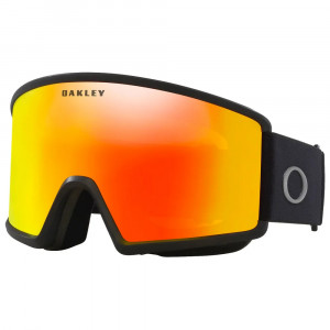 Горнолыжная маска Oakley Target Line L / blackout fire iridium Lenses / matte black Strap 