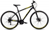 Велосипед  Aspect Edge 28 черно-желтый 18" (2022)