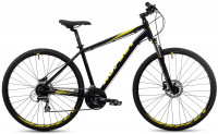 Велосипед Aspect Edge 28 черно-желтый 18" (2022)