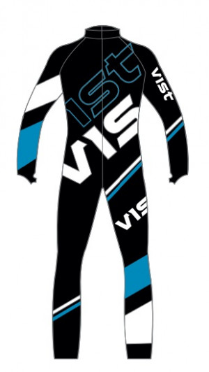 Комбинезон спусковой Vist RC SUIT-LIGHTING-NO PRO black-white-water 99004A 