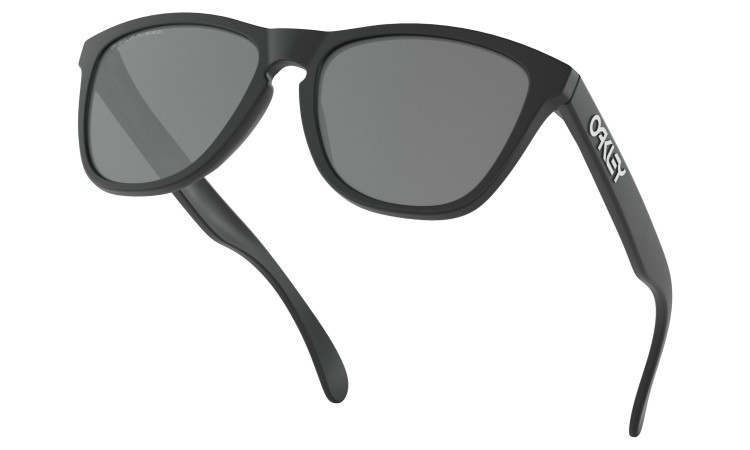 Oakley Frogskins Matte Black Black Iridium Polarized HC5