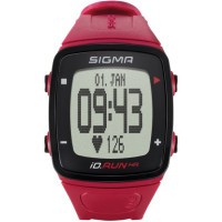 Спортивные часы-пульсометр Sigma iD.RUN HR красные 24920