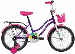 Велосипед Novatrack Tetris 18&quot; фиолетовый (2020) 