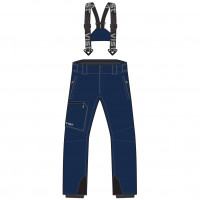 Брюки Vist Goro Insulated Full Zip Pants Junior RUS SKI TEAM navy-navy-black BKBK99 (2026)