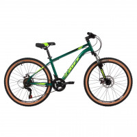 Велосипед Foxx Caiman 26" зеленый рама: 14" (2024)