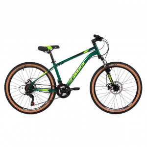 Велосипед Foxx Caiman 26&quot; зеленый рама: 14&quot; (2024) 