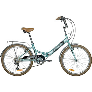 Велосипед Foxx Shift 24&quot; зеленый (2024) 