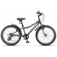 Велосипед Stels Turbo-230 V 20" Z010 серый рама: 11" (2026)