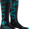 Носки X-Socks Ski Rider Silver 4.0 Women dark grey melange/water green G162 - Носки X-Socks Ski Rider Silver 4.0 Women dark grey melange/water green G162