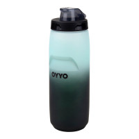 Фляга Oyyo BT335 750 мл градиент черная/бирюзовая
