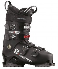 Горнолыжные ботинки Salomon X Access 100 jet black/beluga/red (2020)