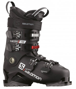 Горнолыжные ботинки Salomon X Access 100 jet black/beluga/red (2020) 