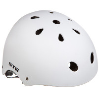 Шлем STG MTV12 белый, с фикс застежкой
