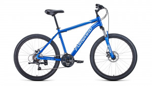 Велосипед Forward Hardi 26 2.1 disc синий\бежевый Рама: 18&quot; (2021) 