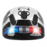 Шлем детский M-Wave 5-731004 Police черный/белый S (52-56 см) - Шлем детский M-Wave 5-731004 Police черный/белый S (52-56 см)