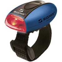 Фонарь задний Sigma Micro красный, корпус синий