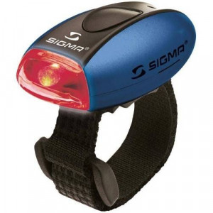 Фонарь задний Sigma Micro красный, корпус синий 