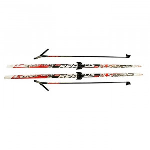 Комплект беговых лыж Brados 75 мм - 150 Wax LS Red 
