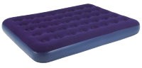 Надувная кровать Relax Flocked Air Bed Queen 203x152x22 синяя