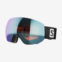 Маска Salomon RADIUM PRO PHOTO BK/AW BLUE (2022)