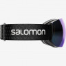 Маска Salomon RADIUM PRO PHOTO BK/AW BLUE (2022) - Маска Salomon RADIUM PRO PHOTO BK/AW BLUE (2022)