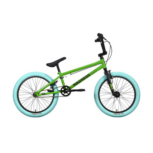 Велосипед Stark Madness BMX 1 зеленый/черный/зеленый (2023) 