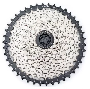 Кассета Sugek CS-M5009C 00-180864 9 скоростей 9х11-46T IG/HG сталь, серебристый/черный 
