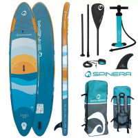 SUP-доска надувная с веслом продвинутая Spinera Supventure 12'0" Sunrise DLT S24