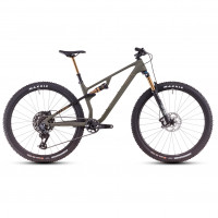 Велосипед Cube Ams One11 C:68X TM 29" dustyolive´n´gold рама: S (2025)