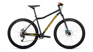 Велосипед Forward SPORTING 29 X D черный/золотой 17&quot; (2022) 